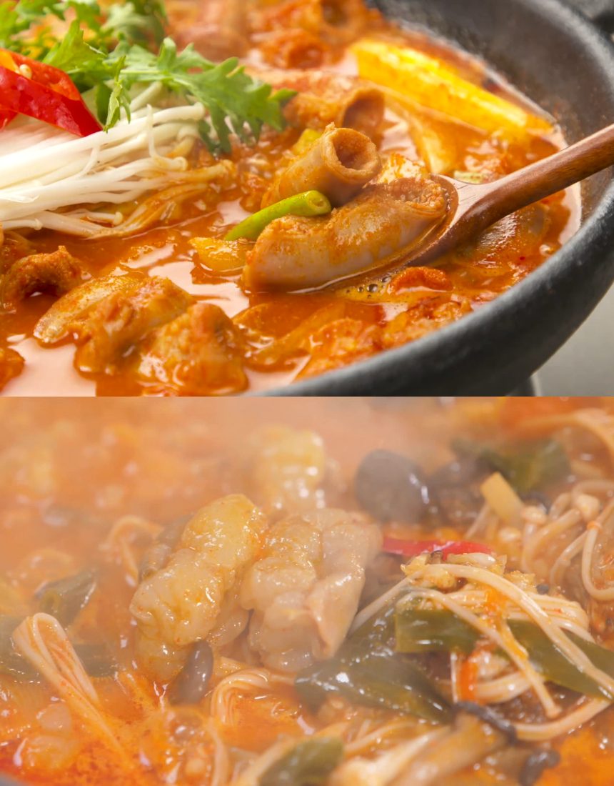 푸짐한 시래기 곱창전골 얼큰 간편 전골요리 상세 이미지 5